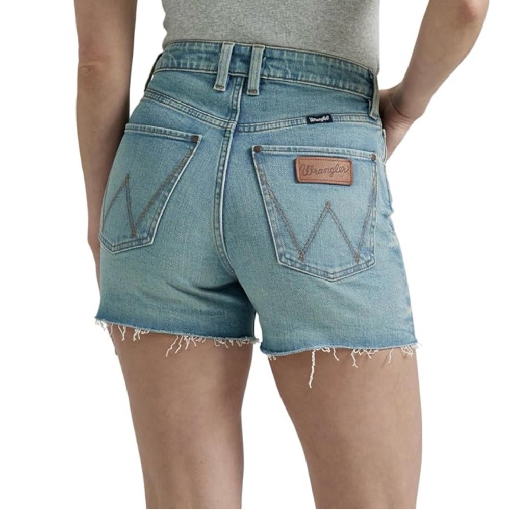 Wrangler Women's Light Blue Jean Shorts